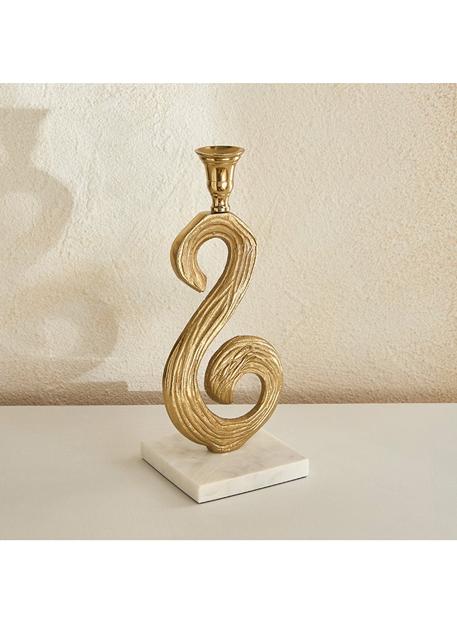 Home Box Gold Decorative Taper Candle Stand for Home - Image 2